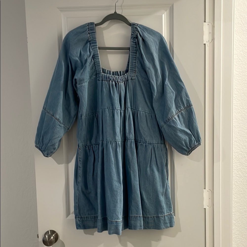 Free People Blue Casual Dress